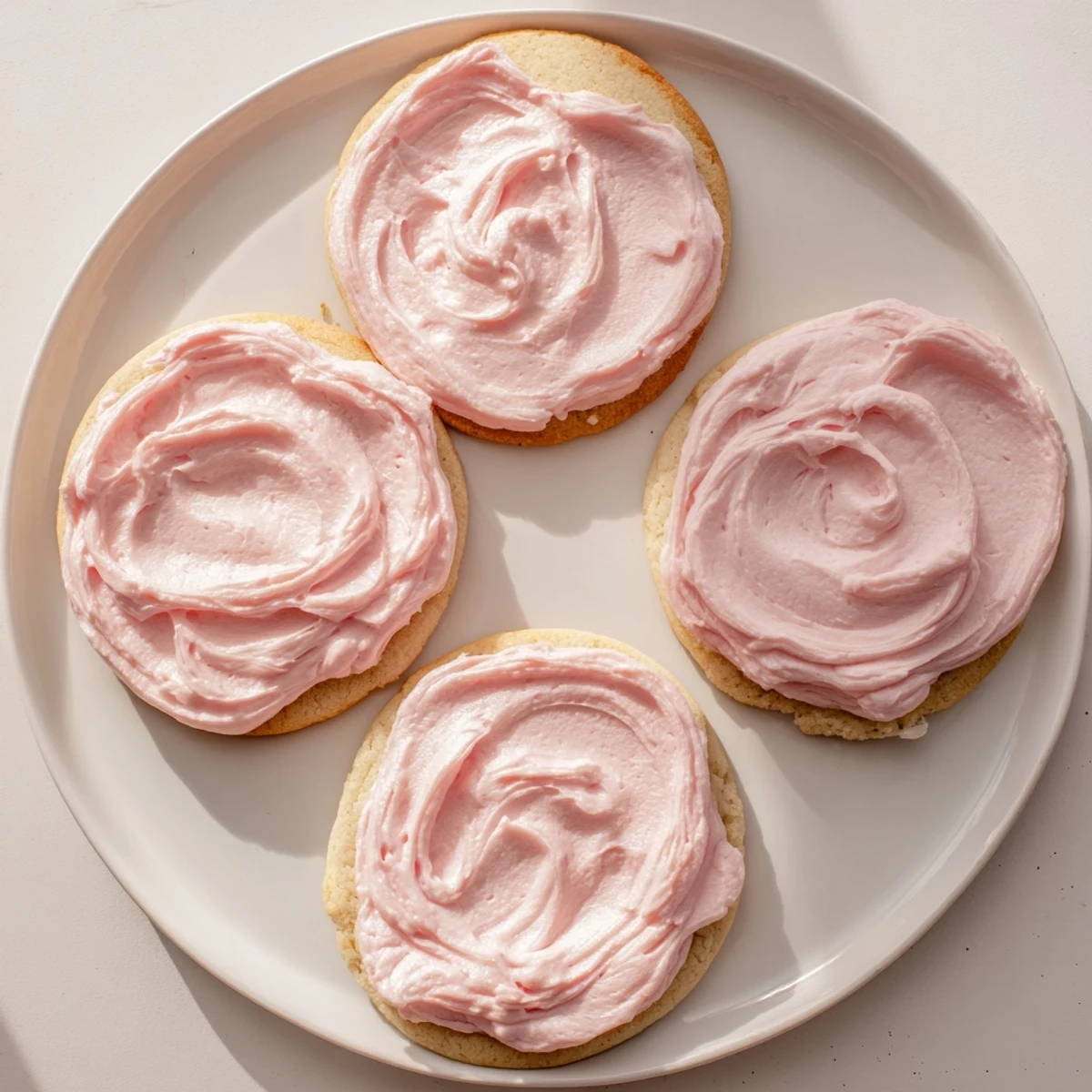 The giant Chilled Crumbl Sugar Cookies feature thick, soft centers and are served straight from the refrigerator.