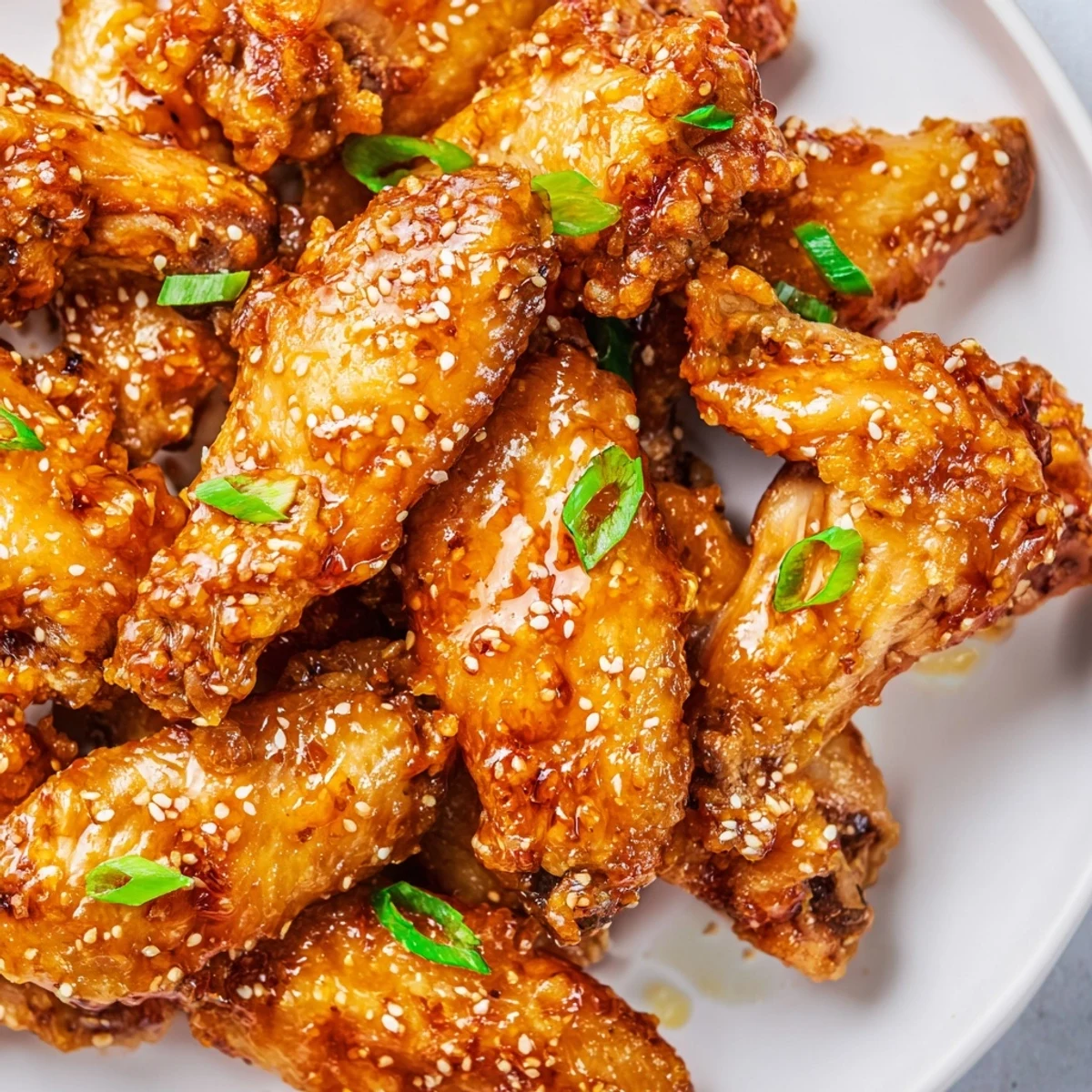Sticky orange chicken wings rest beside a bowl of fluffy rice and a crisp salad, perfect for game day.
