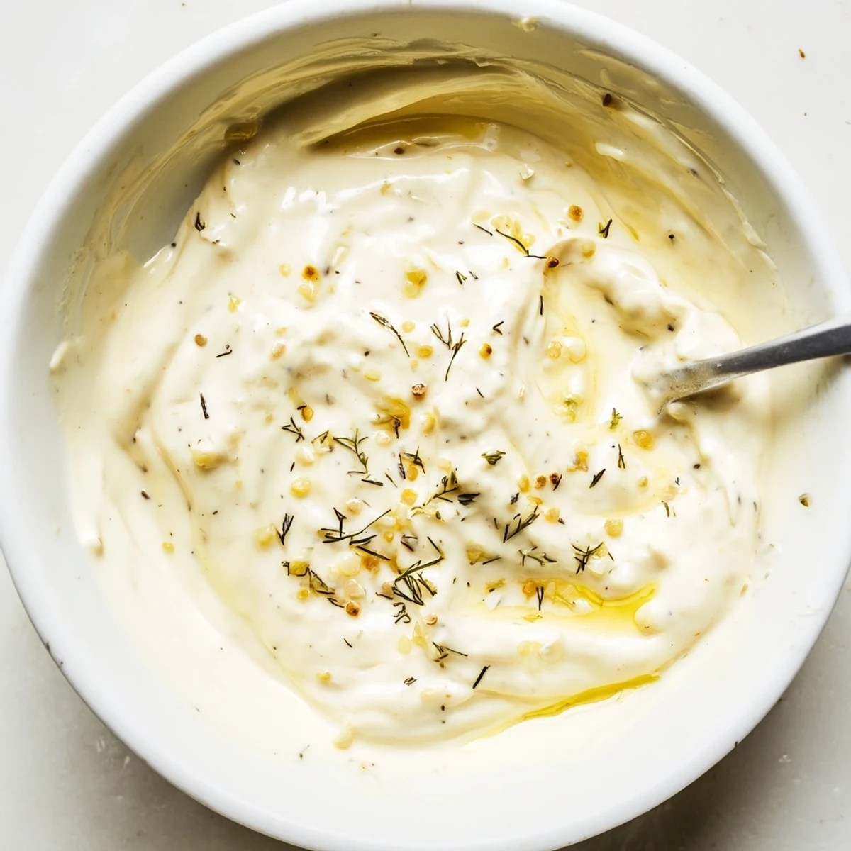 Bold Creamy Tangy Sauce whisked with Dijon and honey, ideal for sandwiches.
